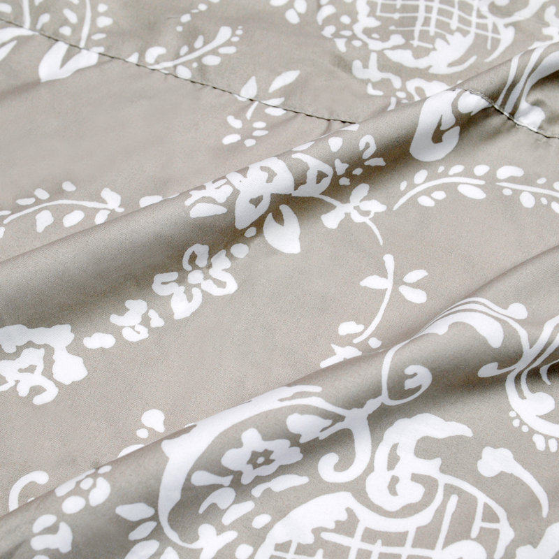 Cantonnière 60,00 po La Boheme, Taupe