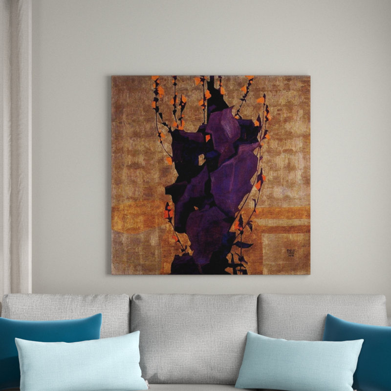 Egon Schiele - Wrapped Canvas Painting, 70cm H x 70cm W x 1.8cm D