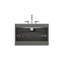 Meuble-lavabo mural de 30 po avec lavabo en céramique et trois trous de robinet, grand meuble-lavabo flottant avec rangement pour salle de bain moderne, pré-assemblé-48514799-48514798