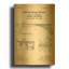 «Arch Bridge Blueprint Brevet Parchment» par LUXE, art mural en métal doré, 24 po x 36 po-133249875