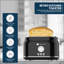 Chef culinaire, grille-pain 2 tranches, design rétro-106401369
