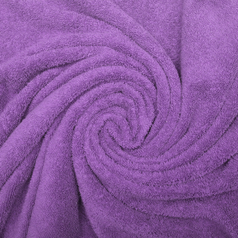 Norita 100% Cotton Washcloth Set, Plum