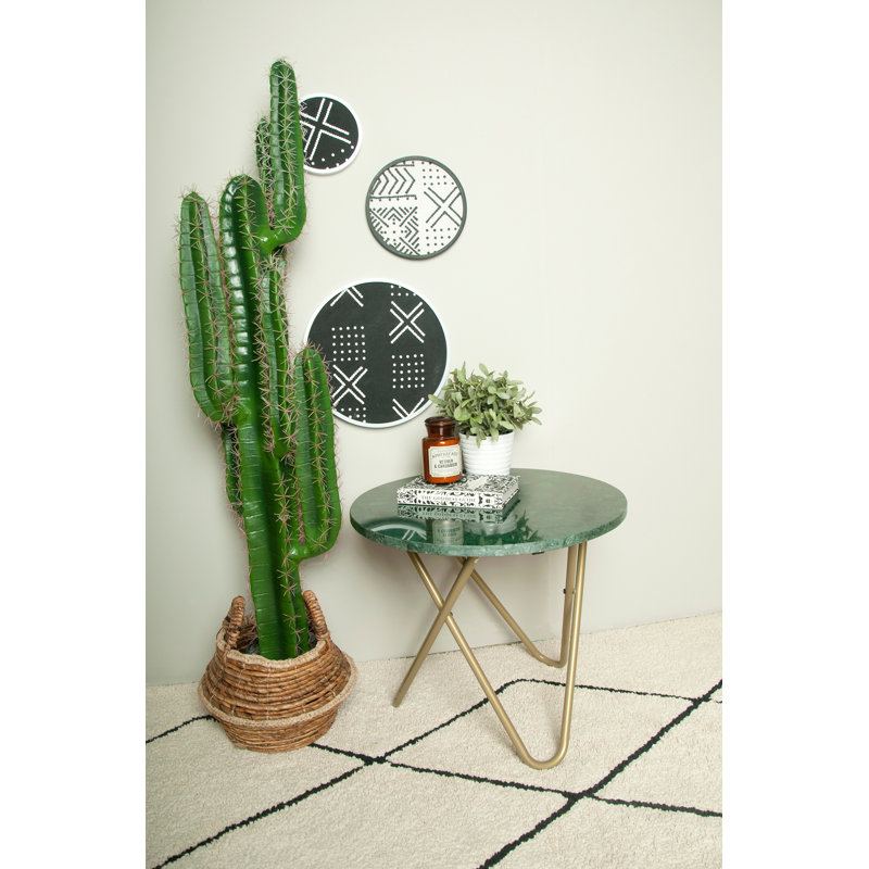Meilani Frame End Table, Green