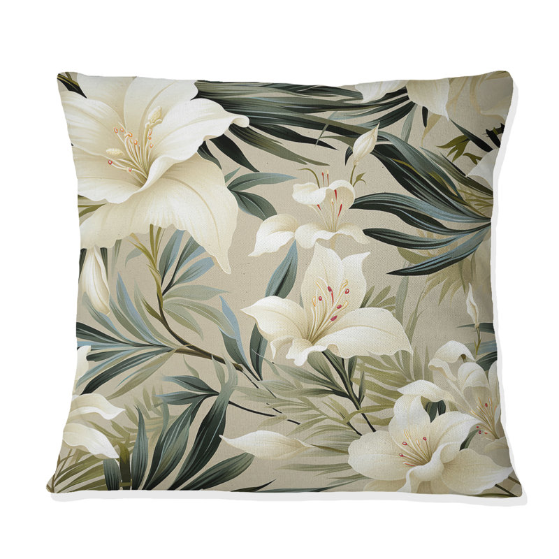 Coussin Neutral Oasis Ii, H 16 po x l 16 po
