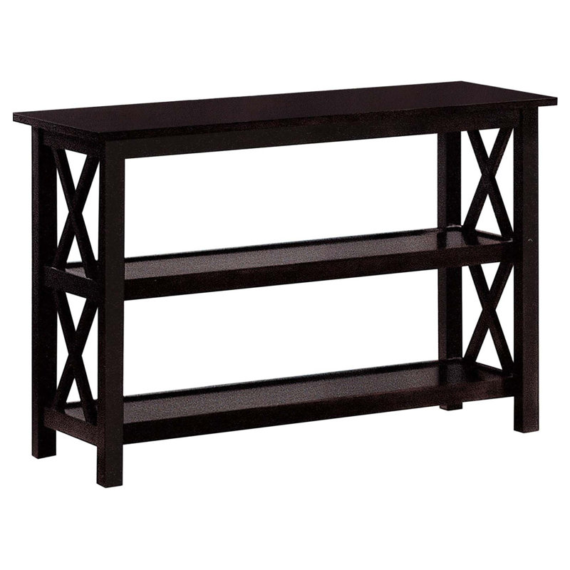 Console profonde avec 2 tablettes