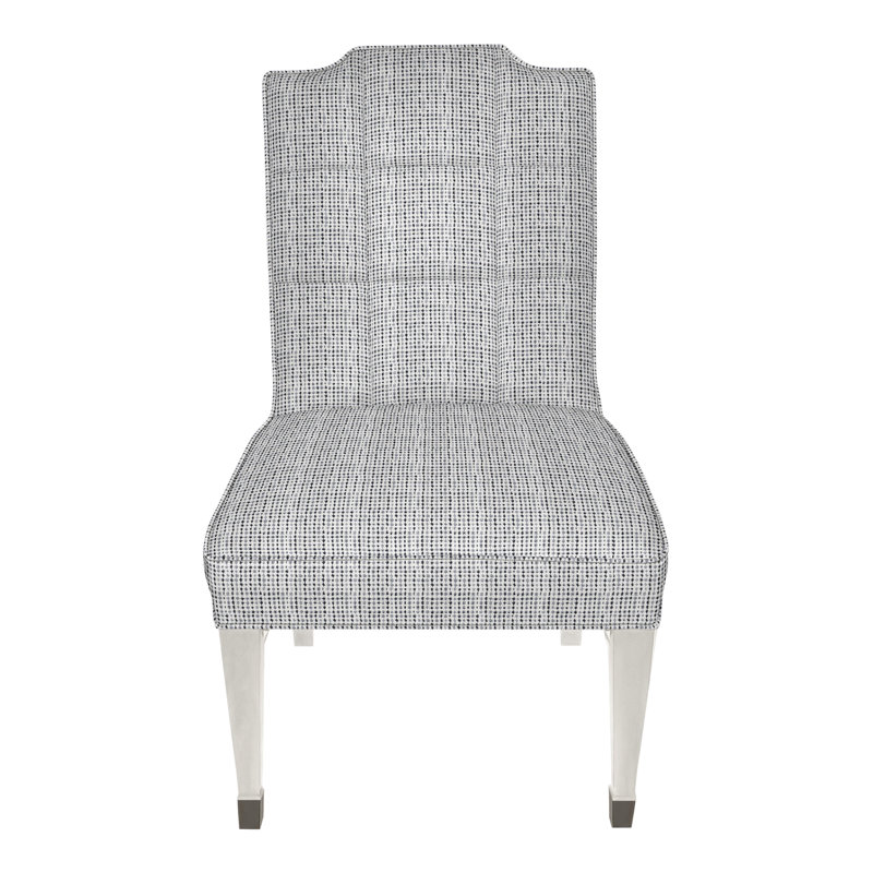 Travis By Michael Weiss Upholstered Dining Chair, Casa Blanca, Nadia Steam, No