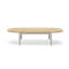 Terra Outdoor Oval Teak Coffee Table-1470371760