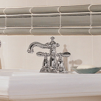 Robinet pour salle de bain Victorian, Chrome