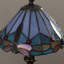 Lampe de table 13,5 po libellule Churchill