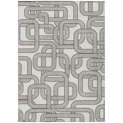 Tapis pour enfants intérieur / extérieur lavable à la machine Chantille ACN2764