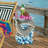 Dolphin Cove Sculptural Glass Side Table