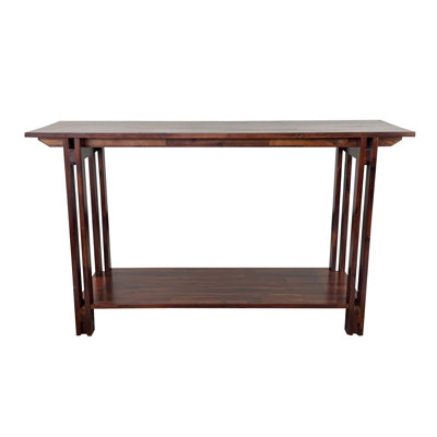 Console en bois massif Damius