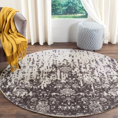 Ellicottville Restoration Vintage Hand Tufted Wool Floral Rug