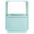 22.8" Tall Contemporary Side Table End Table with Storage Drawer, Mint Blue-767949797