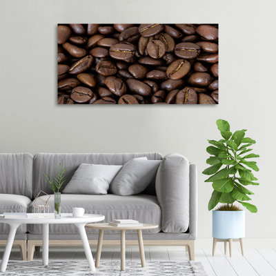 Coffee Beans - Wrapped Canvas Print