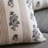2-Piece Floral Pattern Throw Pillowcase Set, 18.2X18.2 Inches, Brown, Unisex Floral Stripe Design, Farmhouse Style, Soft And Comfortable, Suitable For Sofas, Beds, And Home Decor.