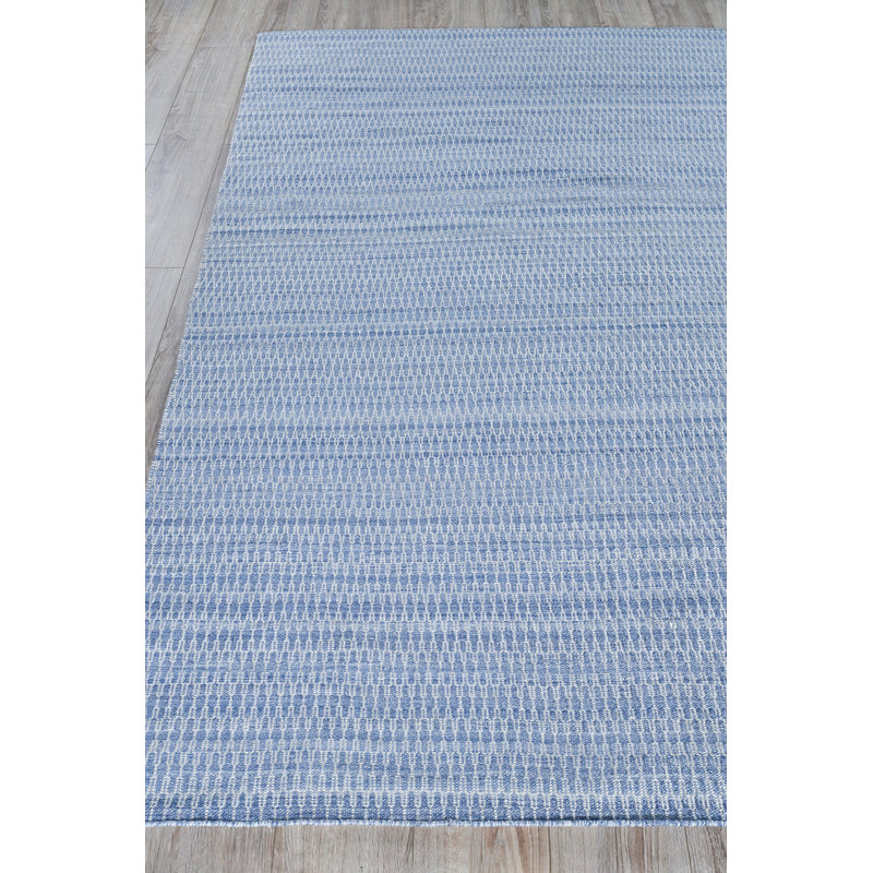 Florence Geometric Area Rug in Light Blue, Rectangle 14' x 18'