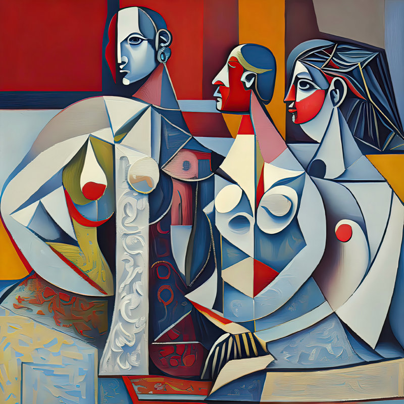 Diversification, 42" H x 42" W
