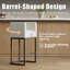 Tabouret de bar moderne, tabourets de bar à hauteur de comptoir, cuir de polyuréthane noir avec pieds en métal doré-875721300-875721301-875721303