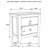 Fully Assembled 2-Drawer Nightstand