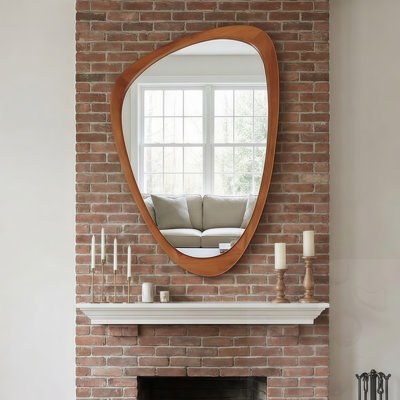 Miroir en bois