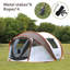 Tente de bateau escamotable pour 4-6 personnes-128504590-128504588