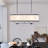 8 - Light Dimmable Linear Chandelier-70048070