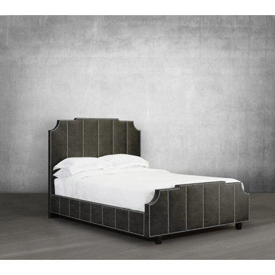 Lit plateforme tapissier Stoker