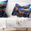 Vue aérienne de la voie express de bangkok - Coussin décoratif imprimé paysage urbain