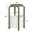 Small Side Table, Round End Table, Night Stand, Bedside Table, Sofa Table With Storage Basket, Living Room, Bed Room, Olive Green
