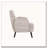Boucle Upholstered  Accent Chair-1166052026