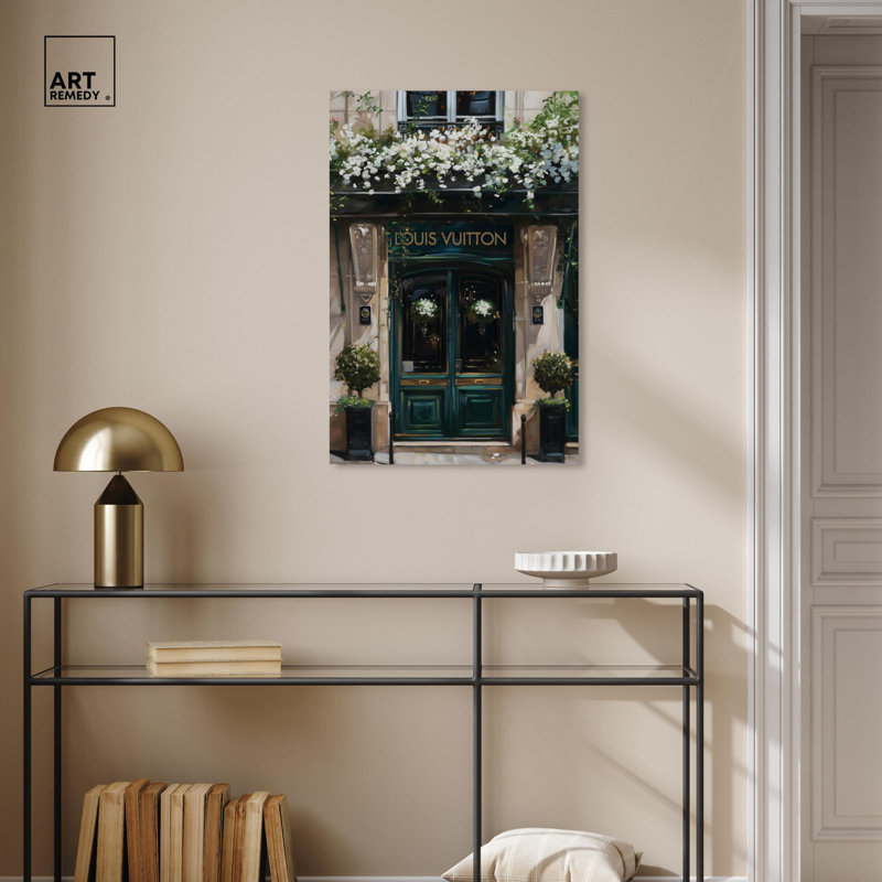Spring Emerald Store Canvas Fashion and Glam by , 30" H x 20" W, Wrapped Canvas