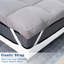 Surmatelas en duvet synthétique moelleux de 4 po Lovette, surmatelas avec sangles élastiques, certifié OEKO-TEX®-2033059741-2127264290