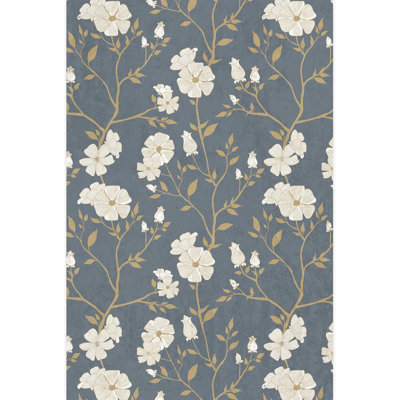 Bordure florale pelez et collez
