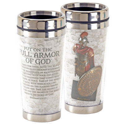 Grande tasse de voyage en acier inoxydable 16 oz blind blindage