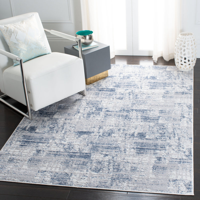 Zyaire 700 Performance Abstract Rug, Rectangle 9' x 12'