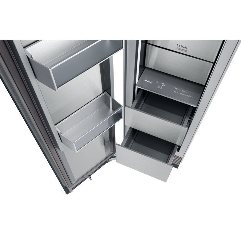 Left Column Panel Kit, Contemporary, Silver Stainless, 18"