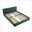 Upholstered Bed with Thick Fabric, Floor Bed-111530401-110263131-122900085