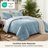 Bedsure Queen Comforter Set – 3-Piece Beige Botanical Floral Bedding, Reversible Soft Comforter with 2 Pillow Shams, Perfect for Spring Refresh & Cozy Bedroom Decor-120704434-120704435