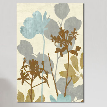« pacifique jardin i », impression sur toile, H 26 po x l 18 po x P 1,5 po