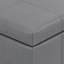 Repose-pieds rectangulaire avec rangement relevable Dover-1897544024