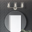 Éclairage pour meuble-lavabo à intensité variable à 3 lumières Alyson-88580257