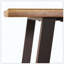 Table de bar, bois d'acacia naturel