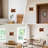 Modern 10-Light Wall Sconce, Indoor LED Wall Fixture Lights, Irregular Wall Sconce For Living Room Staircase Hallway-1341940163