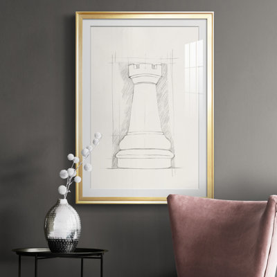 Jeu d'échecs - croquis IV