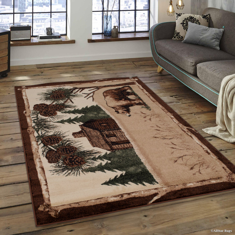 Lacour Indoor Rug, Rectangle  3'9" x 5'1"
