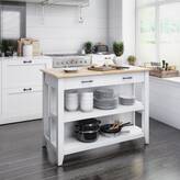 Beachcrest Home Spence Wood Kitchen Island & Reviews | Wayfair