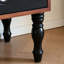 Table de buffet en verre