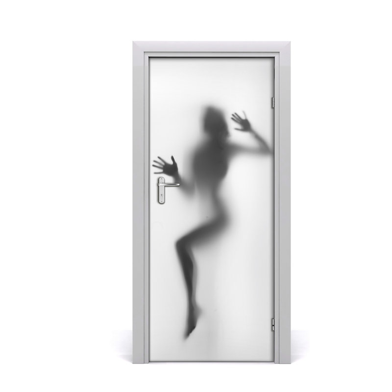Sexy Woman Door Decal