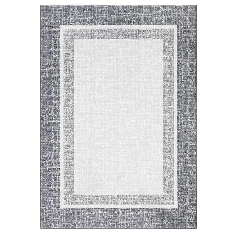 Washable Rugs for Living Room Modern Bedroom Rug Borderd Area Rug Non Slip Throw Rugs Stain Resistant Carpet for Dining Room